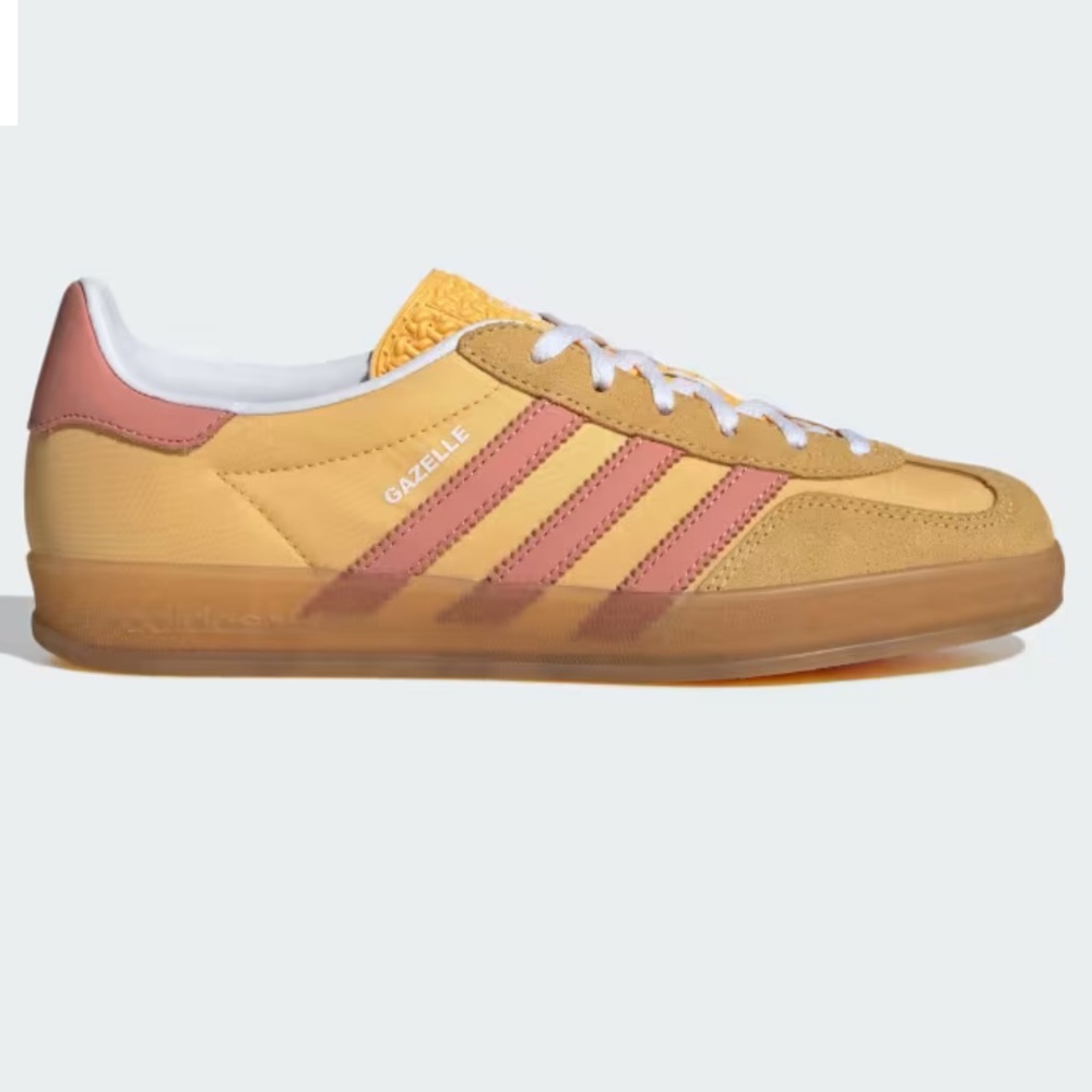 Adidas Gazelle Shoes - Yellow and Pink
